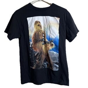 Star Wars Fifth‎ Sun Chewbacca Black Logo T Shirt Size M / Medium